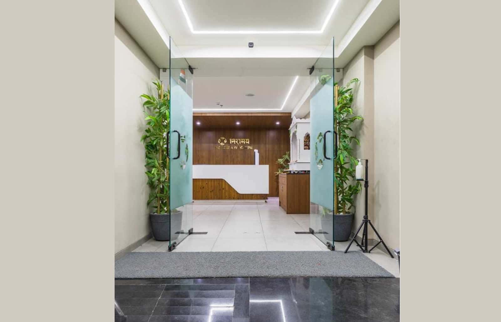 Niramay Indore India Eye Care clinic building